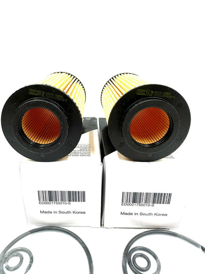 2 Pack Genuine Kohler ED0021750010-S Oil Filter Cartridge Diesel For KDI series