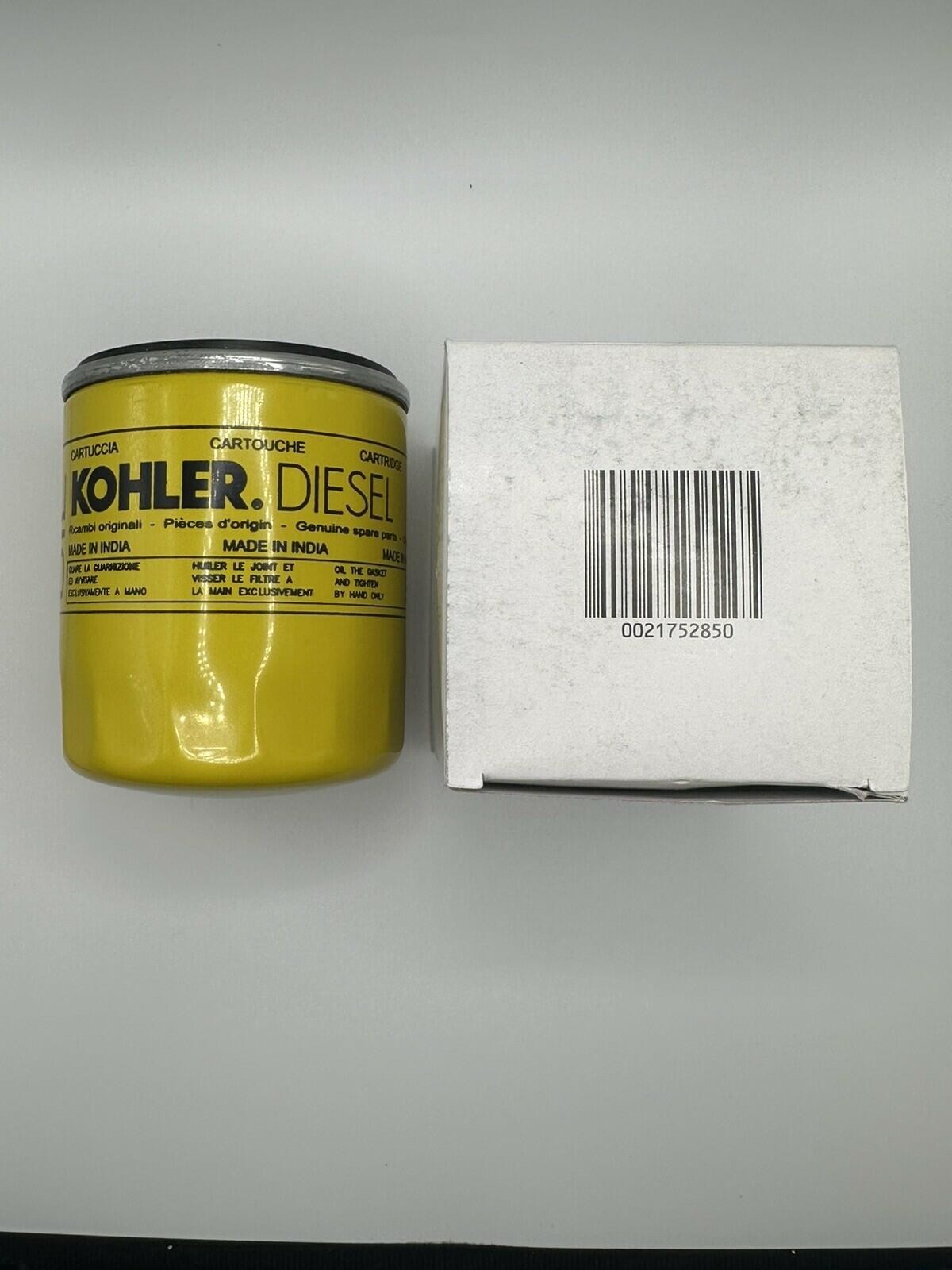Genuine Kohler Fuel Filter ED0021752880-S and Genuine Oil Filter ED0021752850-S