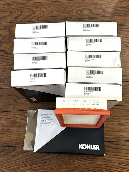 10PK KOHLER DIESEL GENUINE KD702 KDW1003 AIR FILTER ED0021751640-S MADE IN ITALY