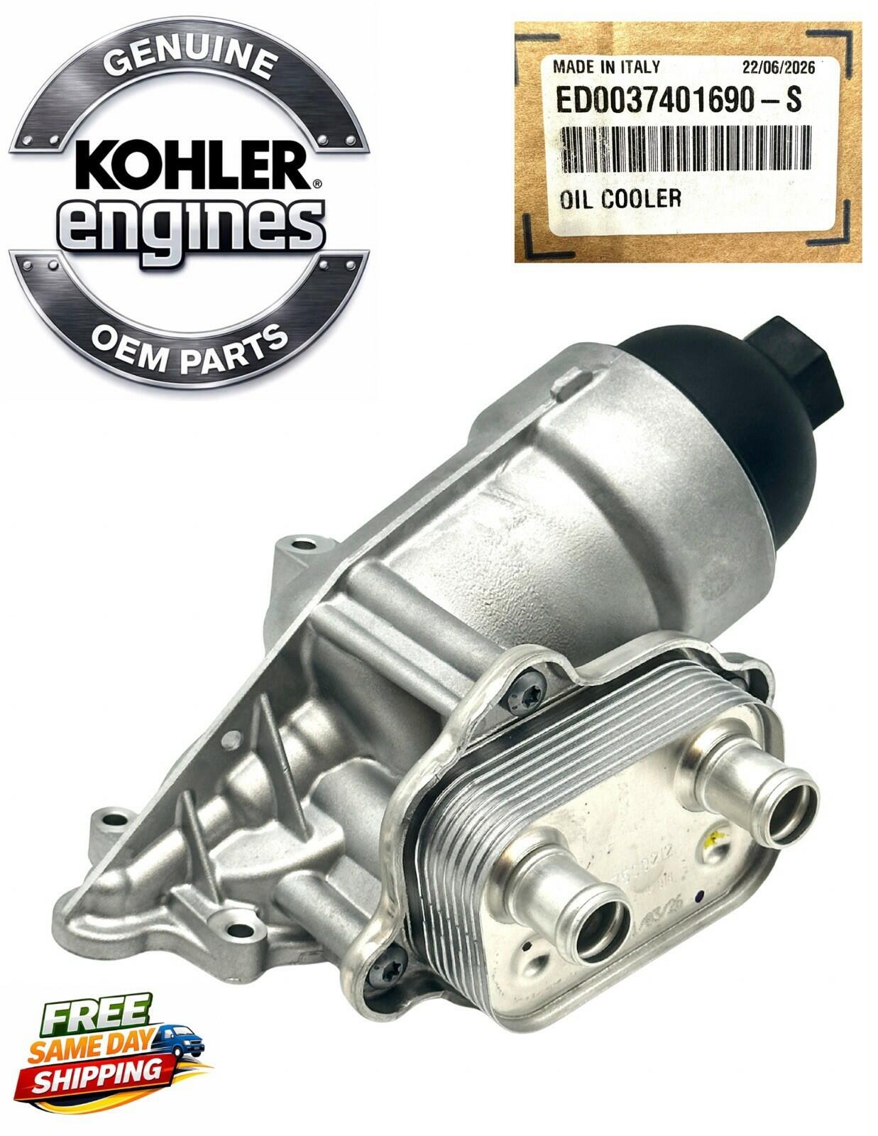 Genuine OEM Kohler OIL COOLER Part# ED0037401690-S NEW