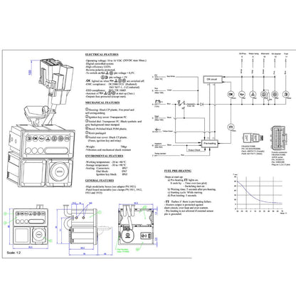 GENUINE OEM KOHLER PART # ED0072454990-S; CONTROL PANEL