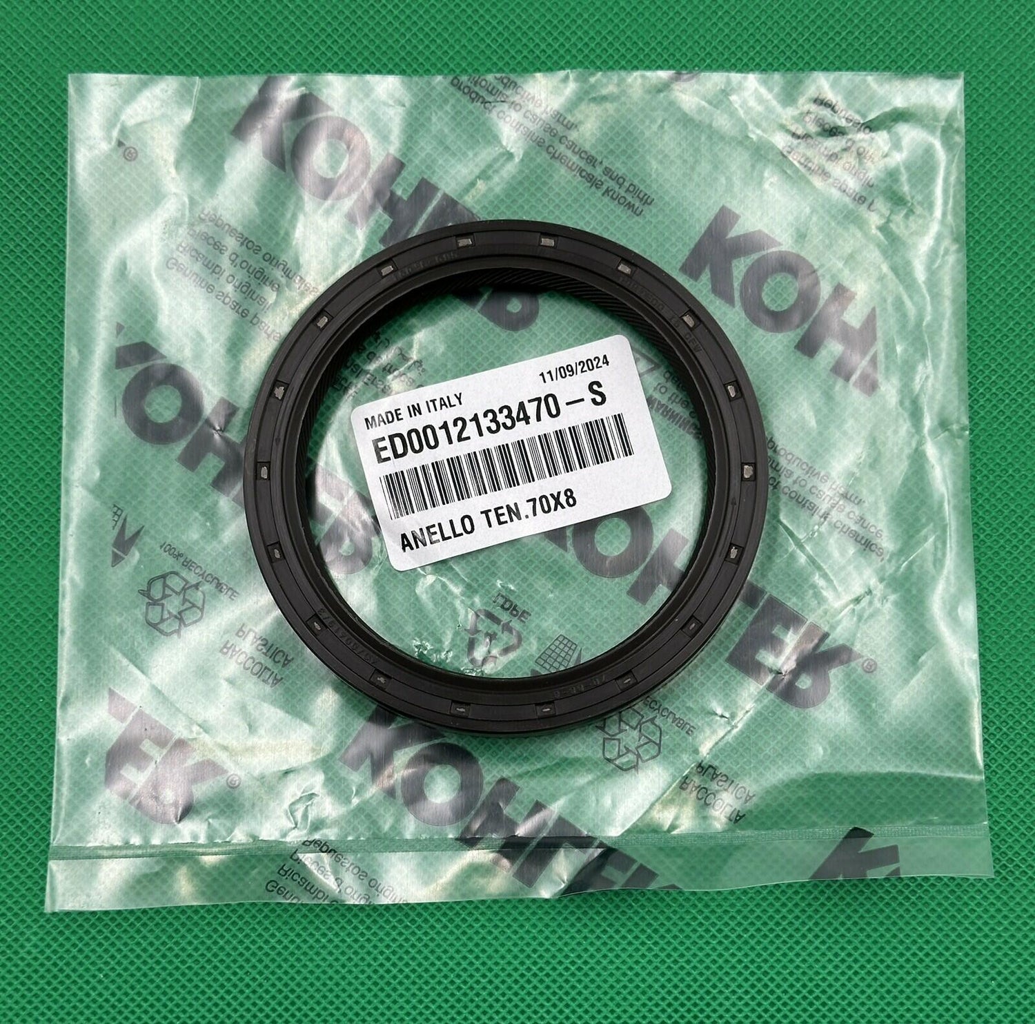 Genuine Kohler Diesel Lombardini OIL SEAL RING 70x88x8 ED0012133470-S