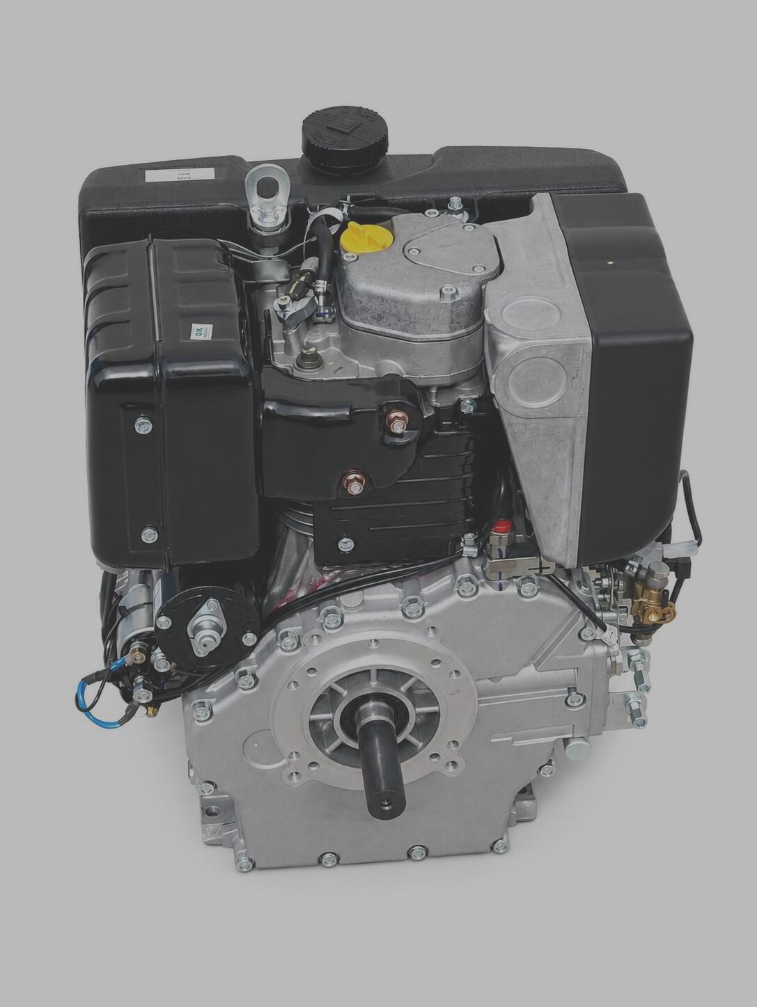 Engine Diesel KOHLER KD15-440 ELECTRIC START, CYLINDRICAL SHAFT EPA KD440-2001B