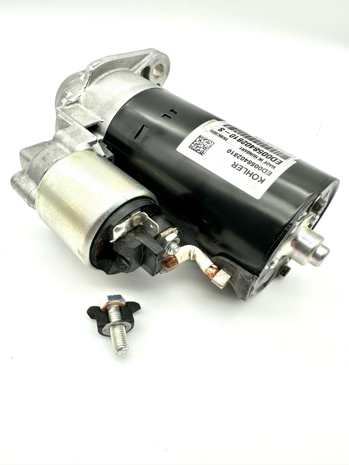 Genuine Kohler ED0058402810-S 12V Electric Starting Motor KDI CRACKED