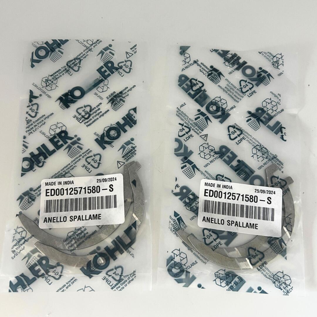 2PK Genuine Kohler Diesel Lombardini THRUST BEARING # ED0012571580-S