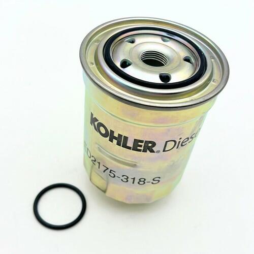 Genuine Kohler Kit Diesel Fuel filter ED0021753180-S & Oil Fiter ED0021750010-S