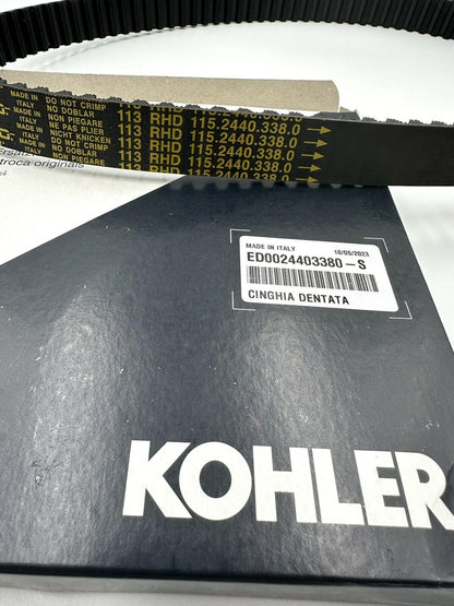 Kohler Diesel Genuine BELT Water Pump KIT ED0048980760-S ED0024403380-S KDW1003