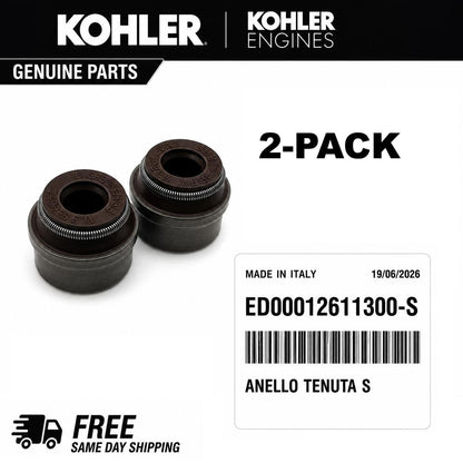 2-PACK Genuine OEM Kohler VALVE SEAL RING Part# ED0012611300-S NEW