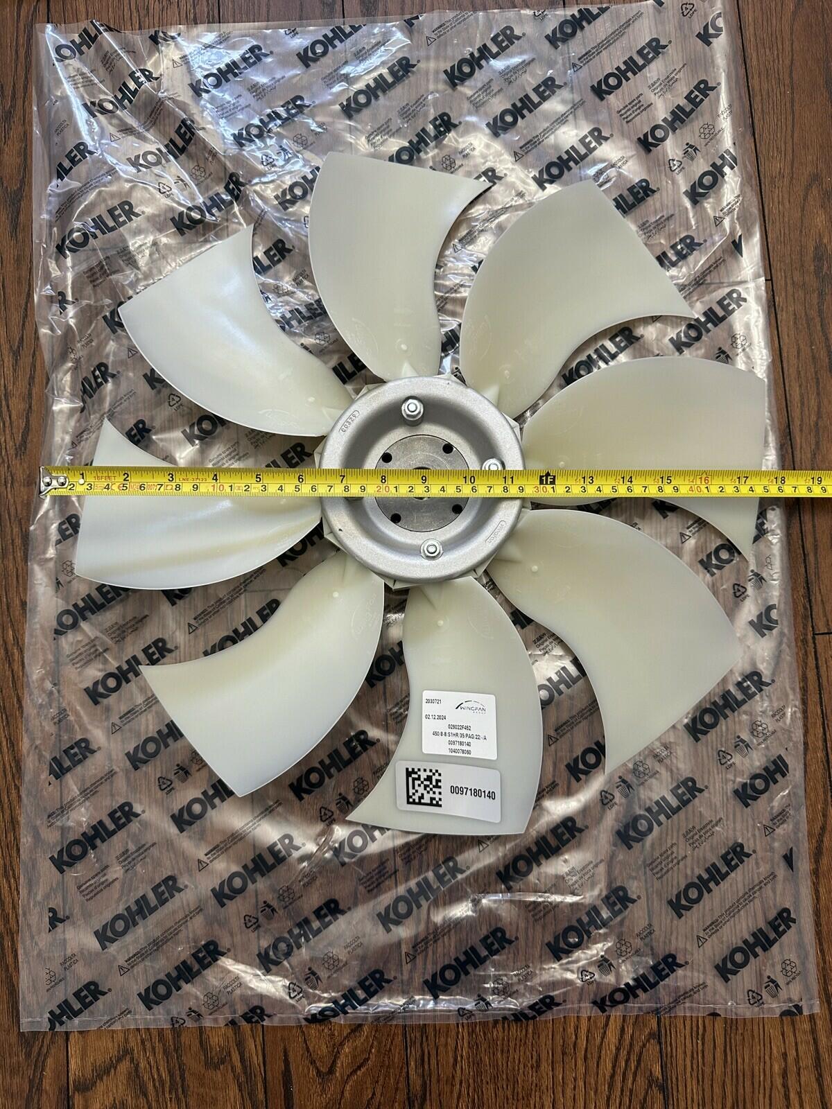 Genuine Kohler ED0097180140-S Pushing Fan D 450mm