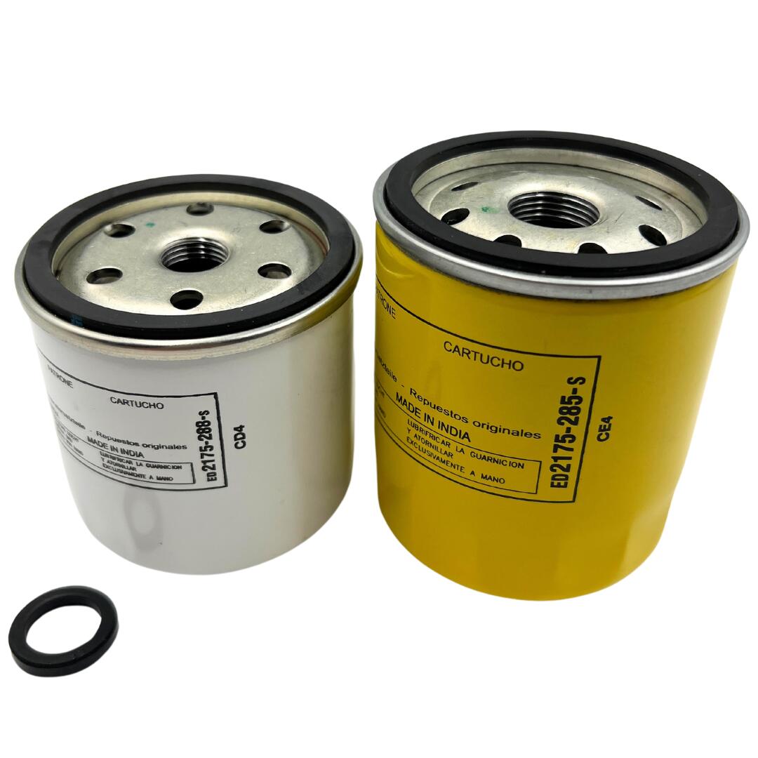 Genuine Kohler Fuel Filter ED0021752880-S and Genuine Oil Filter ED0021752850-S
