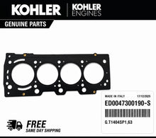 ED0047300190-S 3-notch head gasket Rehlko-Kohler-Lombardini LDW 1404 - kd NEW