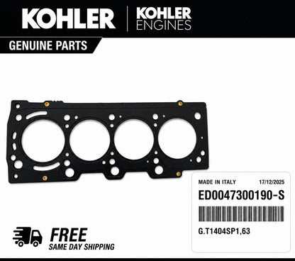 ED0047300190-S 3-notch head gasket Rehlko-Kohler-Lombardini LDW 1404 - kd NEW