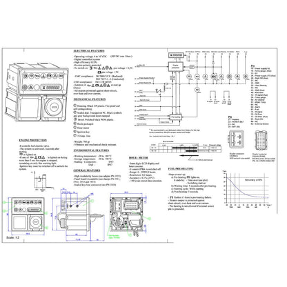 GENUINE OEM KOHLER PART # ED0072454660-S; CONTROL PANEL