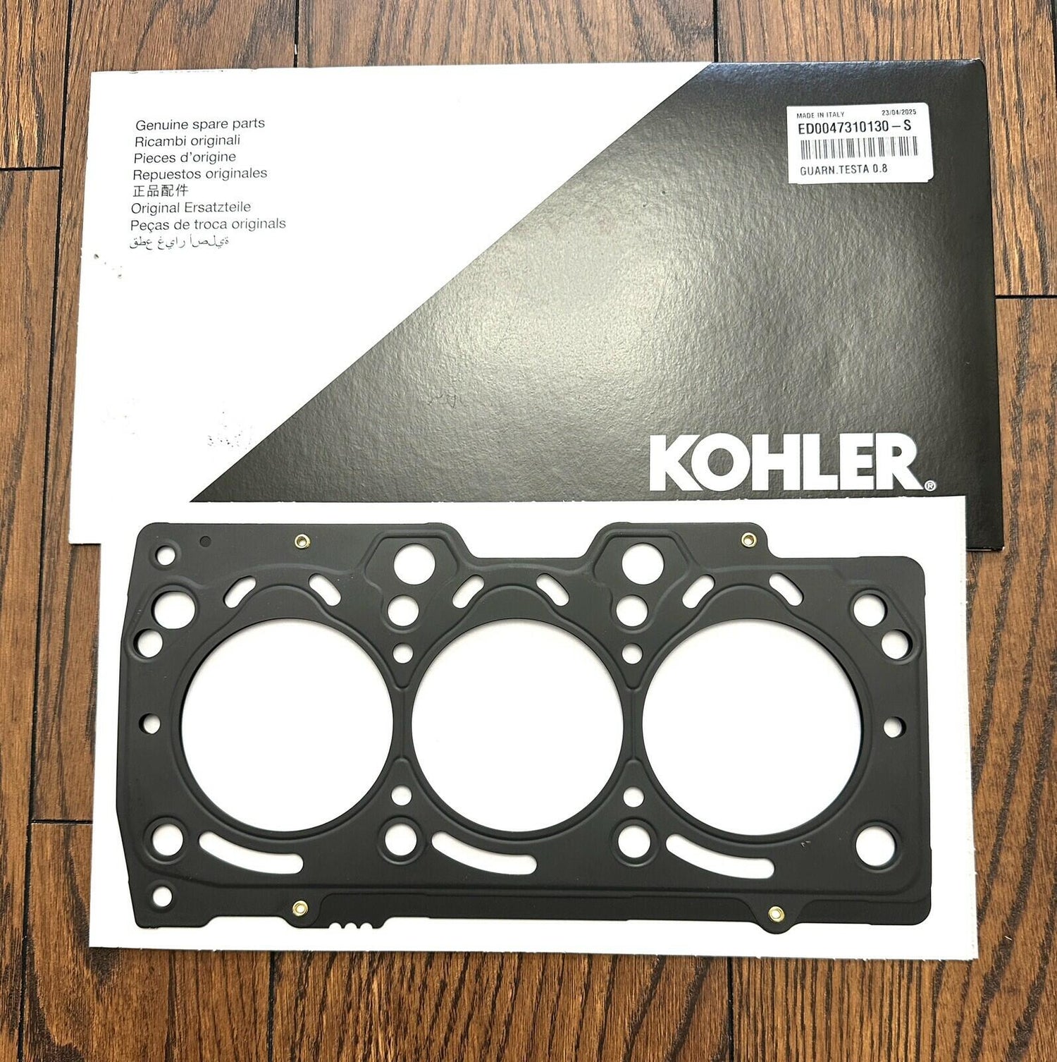 Genuine Kohler Marine ED0047310130-S Cylinder Head Gasket 0.83