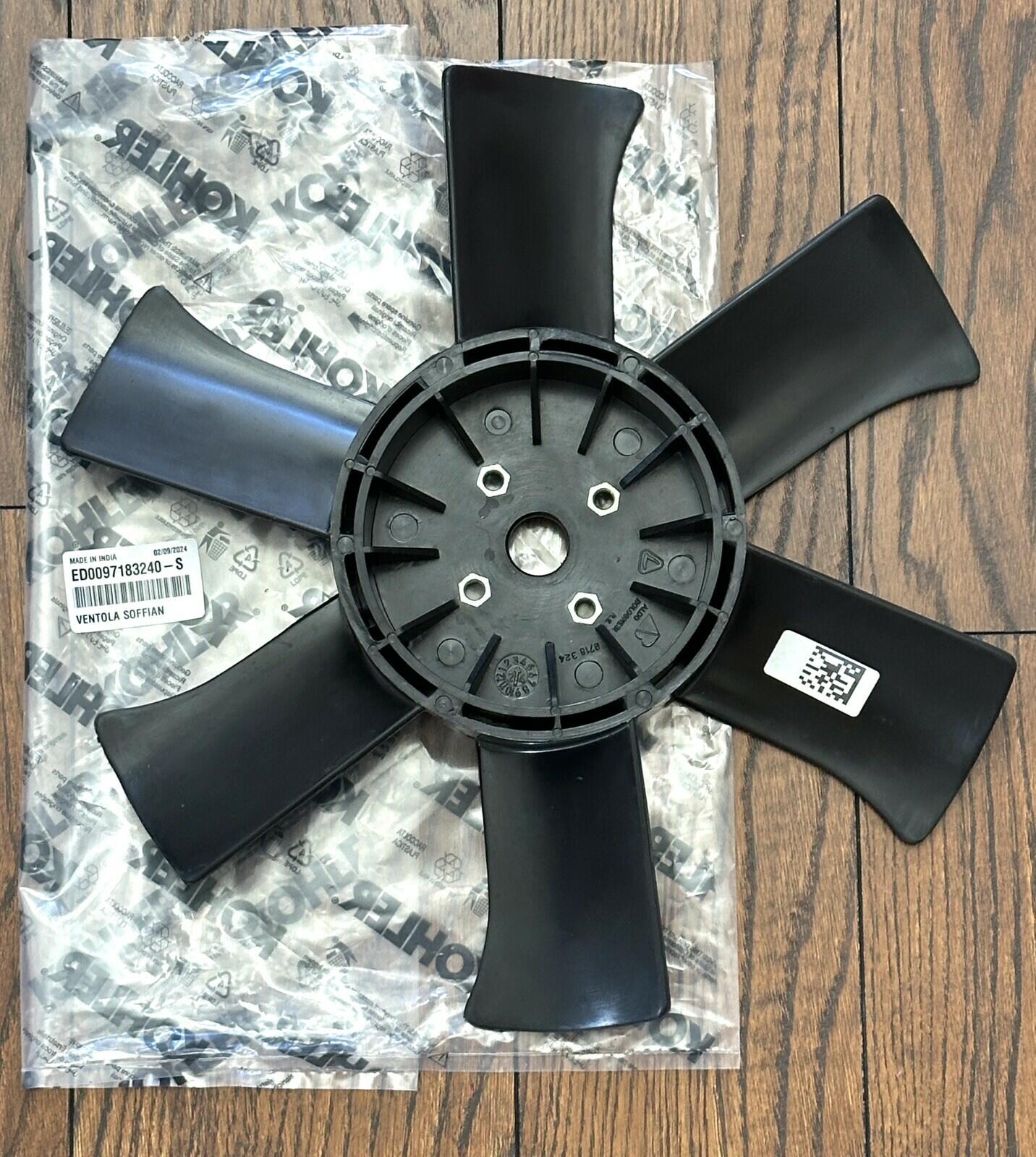 Genuine ED0097183240-S Kohler Diesel Lombardini Blower Fan D.350 9718.324