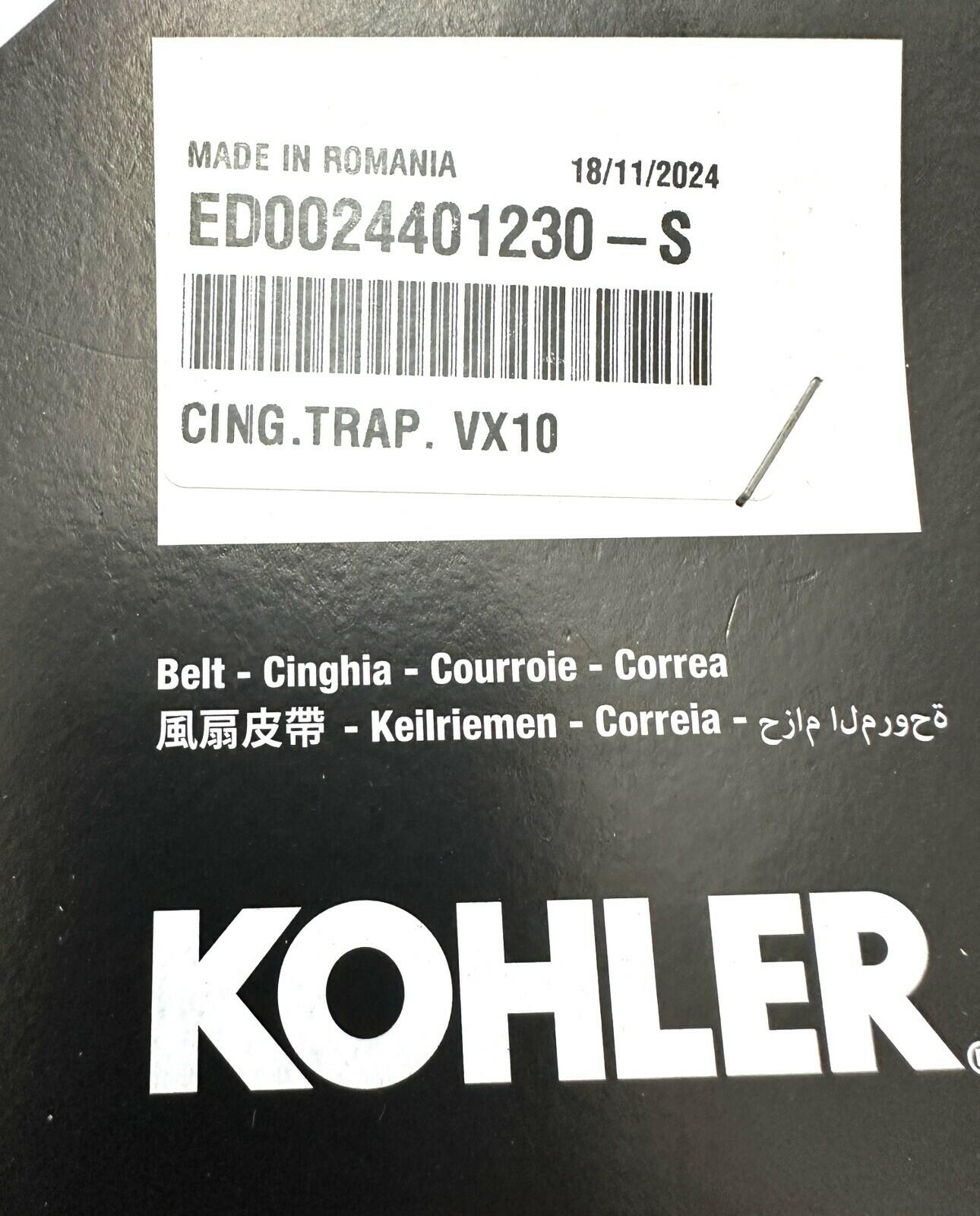 Genuine Kohler Diesel Lombardini ED0024401230-S = ED0024001170-S VEEBELT L=1010