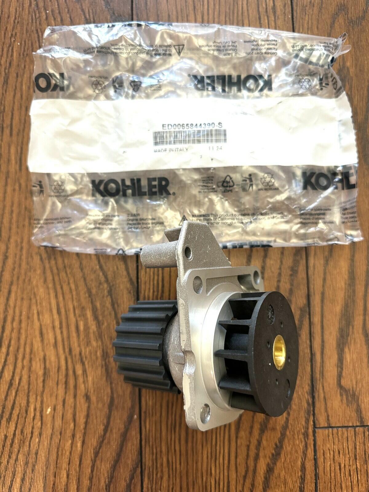 GENUINE OEM KOHLER DIESEL ED0065844390-S COOLANT WATER PUMP COMPLETE NEW