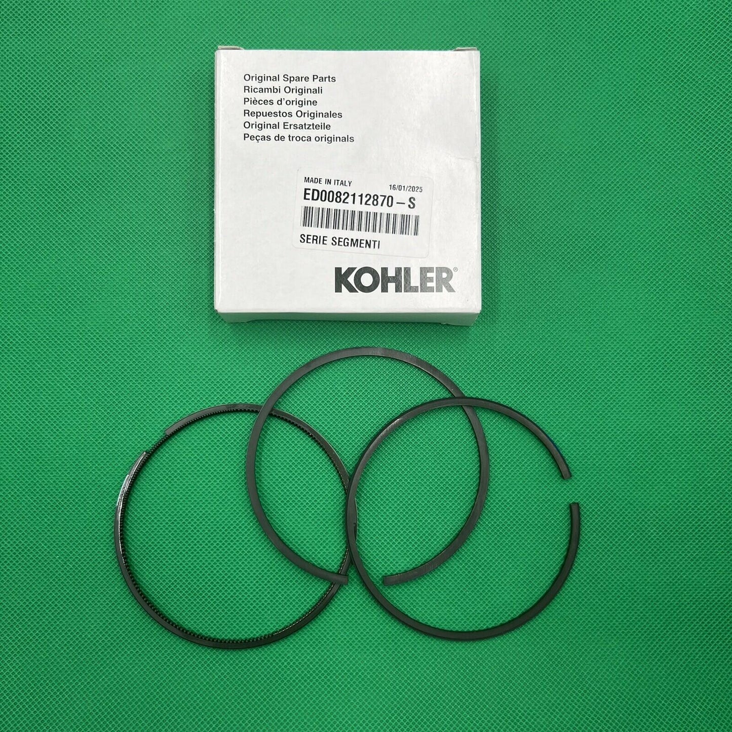 3PK Genuine Kohler Diesel ED0082112870-S Piston Ring Set KDI1903M 15REOZK