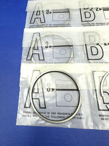3PK Genuine Kohler Diesel Lombardini KDW1003 KIT RINGS STAND. # ED0082112480-S
