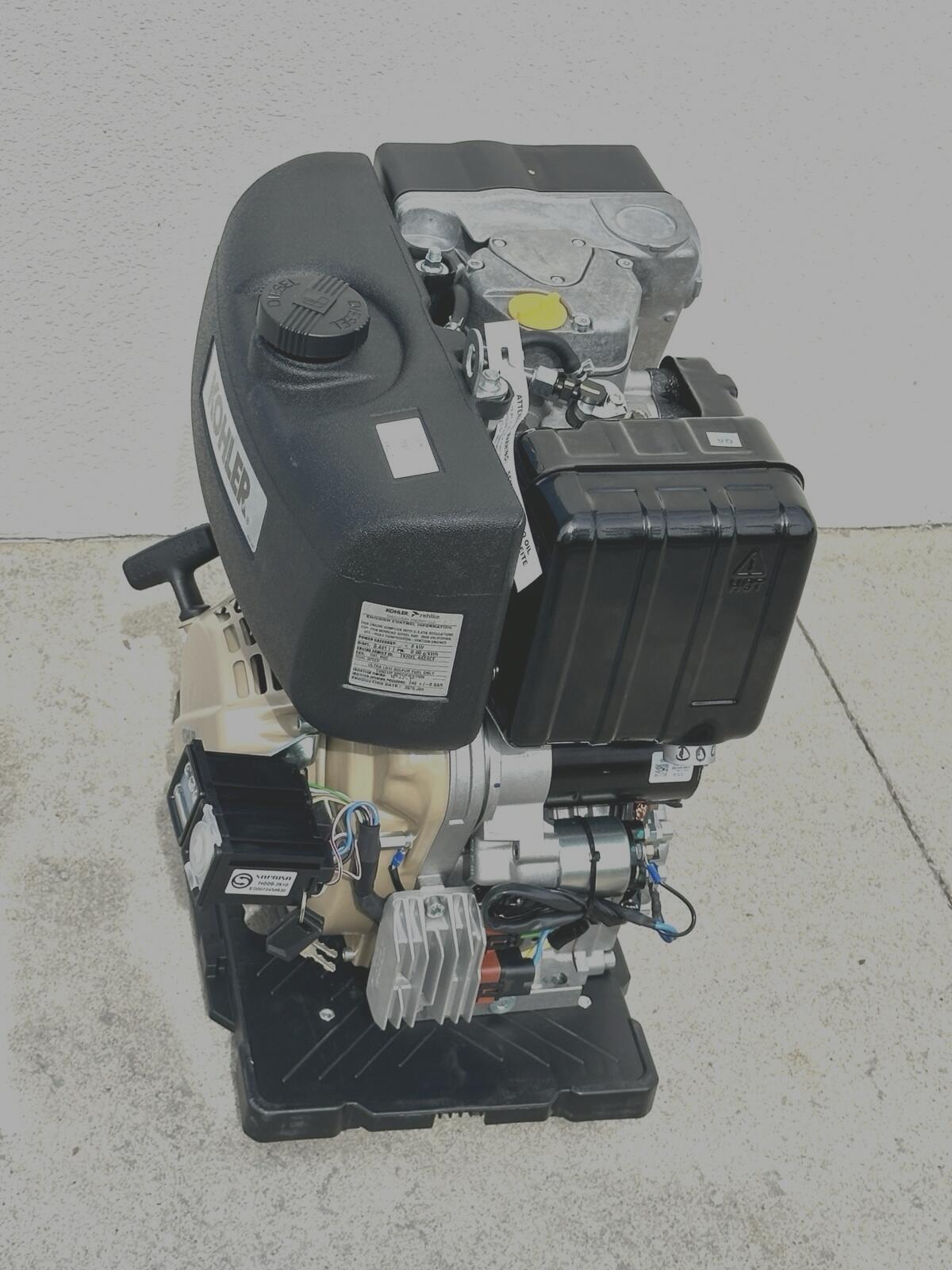 Engine Diesel KOHLER KD15-440 ELECTRIC START, CYLINDRICAL SHAFT EPA KD440-2001B