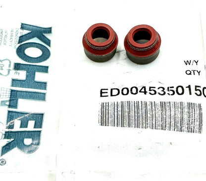 2PK Kohler Lombardini ED0045350150-S Valve Stem Seal Genuine Gasket KDW Series
