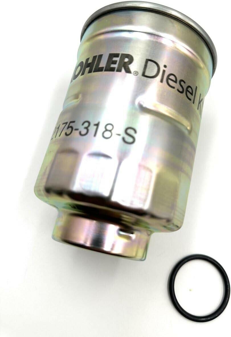Genuine Kohler Kit Diesel Fuel filter ED0021753180-S & Oil Fiter ED0021750010-S