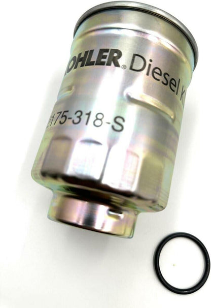 Genuine Kohler Kit Diesel Fuel filter ED0021753180-S & Oil Fiter ED0021750010-S