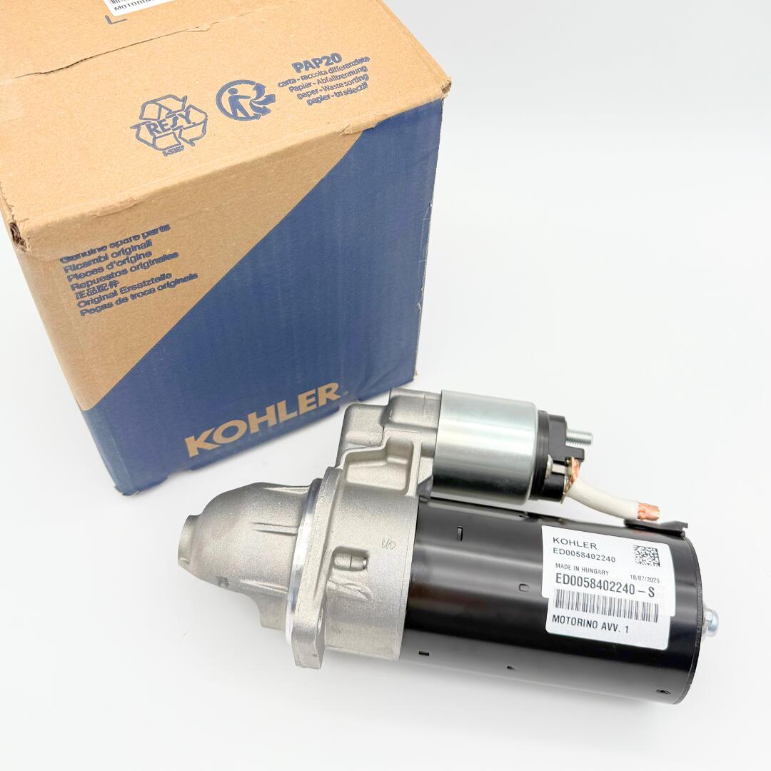 Genuine Kohler ED0058402240-S 12V Electric Starting Motor KDW702 9LD625 KDW1003