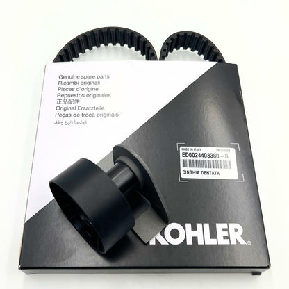 Genuine Kohler Timing Belt ED0024403380-S and Belt Tensioner ED0041100090-S