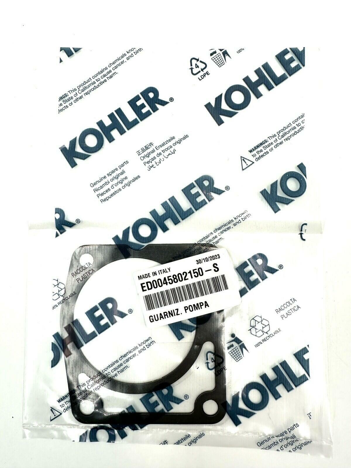Genuine OEM Kohler Diesel WATER PUMP ASSY Part# ED0065845400-S w GASKET ITALY