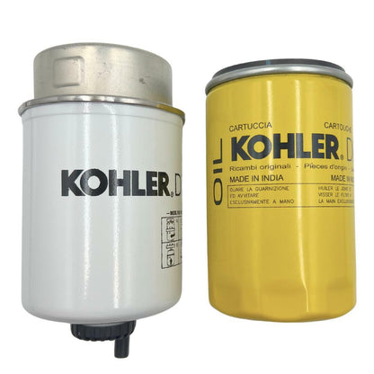 KOHLER Fuel filter Element Diesel ED0021753200-S & Oil Filter ED0021752800-S