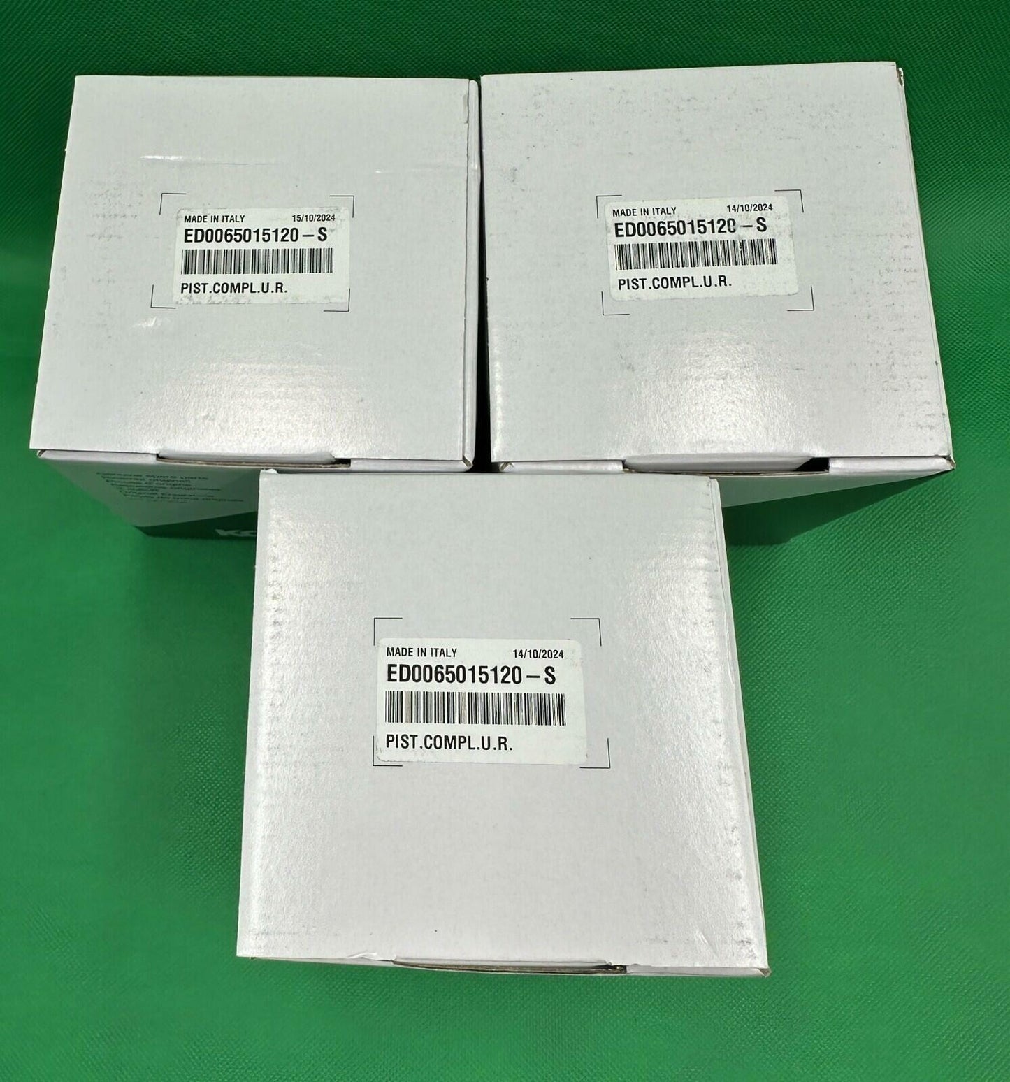 3PK Genuine Kohler Diesel Lombardini PISTON w Rings, Pin STD # ED0065015120-S